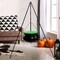 Outdoor Halloween Decorations,13 inch Large Witches Cauldron Halloween Decor on Tripod,Black Plastic Witch Cauldron with Timer Lights for Porch Yard Lawn Outside